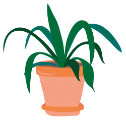 Plant Life Water Sticker by Robyn Janine for iOS & Android ...