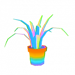 Rainbow Plant Sticker by jjjjjohn for iOS & Android | GIPHY