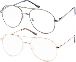Amazon.com: Metal Aviator Reading Glasses for Reading ...