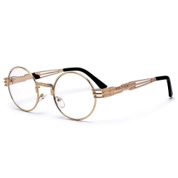 Retro 60\'s Inspired Clear Oval Eyewear | Sunglass Spot