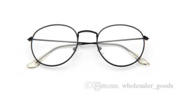 Vintage Oval Gold Eyeglass Frame 2018 Vintage Oval Transparent Gold  Eyeglass Frame Retro Steel Legs Glasses Spectacles Man Women Metal Plain  Colored ...