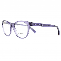Details about Versace Glasses Frames 3250 5160 Transparent Purple 54mm  Womens