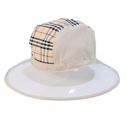 Amazon.com: PVC Transparent Big Eaves Fisherman Hat Women ...