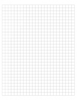 Free Printable Graph Paper Template | Instant Download