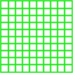 Black And Green Grid Skybox - Roblox