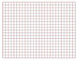 Grid Paper Red - Tim\'s Printables