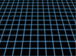 Tron Perspective Grid glowing lines Photoshop Tutorial ...