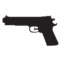 Water pistol silhouette - Transparent PNG & SVG vector
