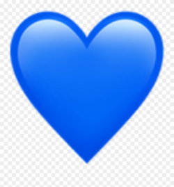 Blue Heart Transparent Background & Free Blue Heart ...