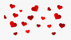 Hearts Png Overlay Transparent - Hearts Png , Free ...