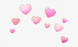 Hearts Snapchatfilter Pink Love - Snapchat Heart Filter ...