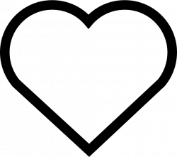 Heart Shape Cdr - hollow vector png download - 980*870 ...