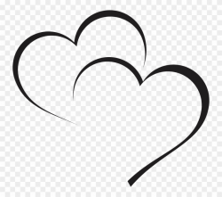 Heart Vector Png - Transparent Background Outline Of Heart ...