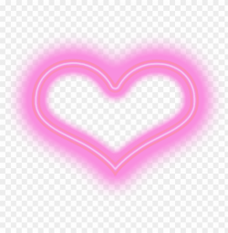 eon heart pink aesthetic kawaii hearts - neon hearts ...