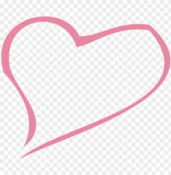cute heart - transparent heart outline PNG image with ...