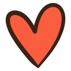 Heart hippie doodle - Transparent PNG & SVG vector
