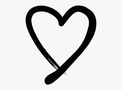 Hand Drawn Heart - Hand Drawn Heart Png , Transparent ...