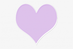 Purple Heart Pastel Pink Heart - Pink Heart Vector ...