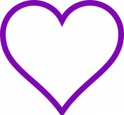 pretty hearts | Purple 3d Love Heart with Transparent ...