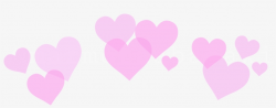 Heart Crown Filter Snapchat Cute - Black Heart Crown Png ...