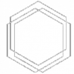 Hexagon Angle Square Image Hex map - hexagon frame png ...