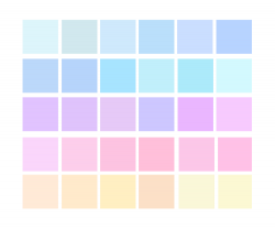 pastel palettes | Tumblr in 2019 | Pastel colour palette ...