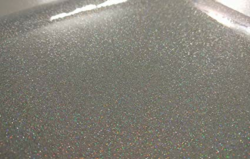 Transparent (Clear) Glitter Glossy 5-pack of Adhesive Vinyl Sheets -  12\
