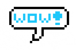 Tumblr pixel speech bubble | Pixel Art Maker