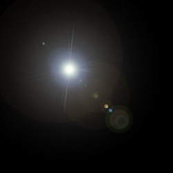 Lens Flare on Transparent Background | Photo Editing