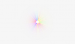 Small Rainbow Lens Flare Transparent Png - Light - Free ...