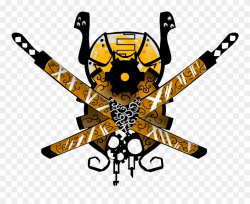 Samurai Transparent Logo Clipart Black And White - Samurai ...