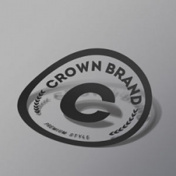 Custom Coated Plastic PVC Vinyl Transparent Clear Sticker