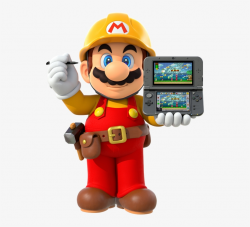 Create Anywhere - Super Mario Maker - Free Transparent PNG ...