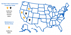 Service Areas | AAA Roofing By Gene