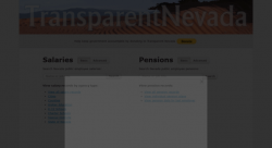 Access transparentnevada.com. Transparent Nevada