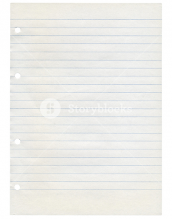 Download Free png A blank sheet of paper isolated over ...