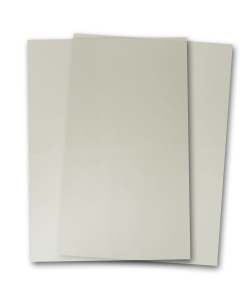 Curious Translucent (Vellum) CLEAR 65lb Cover wt 8.5x11
