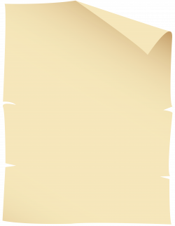 Old Paper Transparent PNG Clip Art Image | Gallery ...