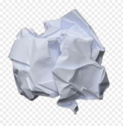 crumpled ball of paper PNG image with transparent background ...