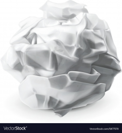 Crumpled paper