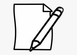 Clipart Images Pencil - Paper And Pencil Clipart Black And ...
