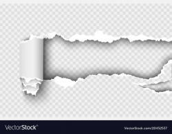 Element transparent design templates torn paper