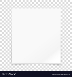 Paper frame isolated on transparent background il