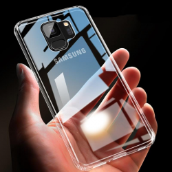 Luxury Anti-knock Super Clear Transparent Silicone Case For Samsung S8 S9  Plus Note 8 9