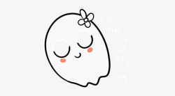 Cute Ghost Png Clipart Transparent - Transparent Background ...