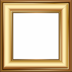 Gold and Brown Transparent Photo Frame | Gold picture frames ...