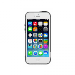 Pinlo BLADEdge Bumper Case for iPhone 5S / 5 - Transparent Black