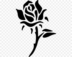 Free Rose Silhouette Transparent, Download Free Clip Art ...