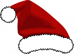 printable santa hat | Santa Hat For Logo clip art - vector ...