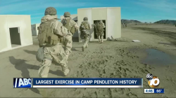 Marines hold largest exercise in Camp Pendleton history